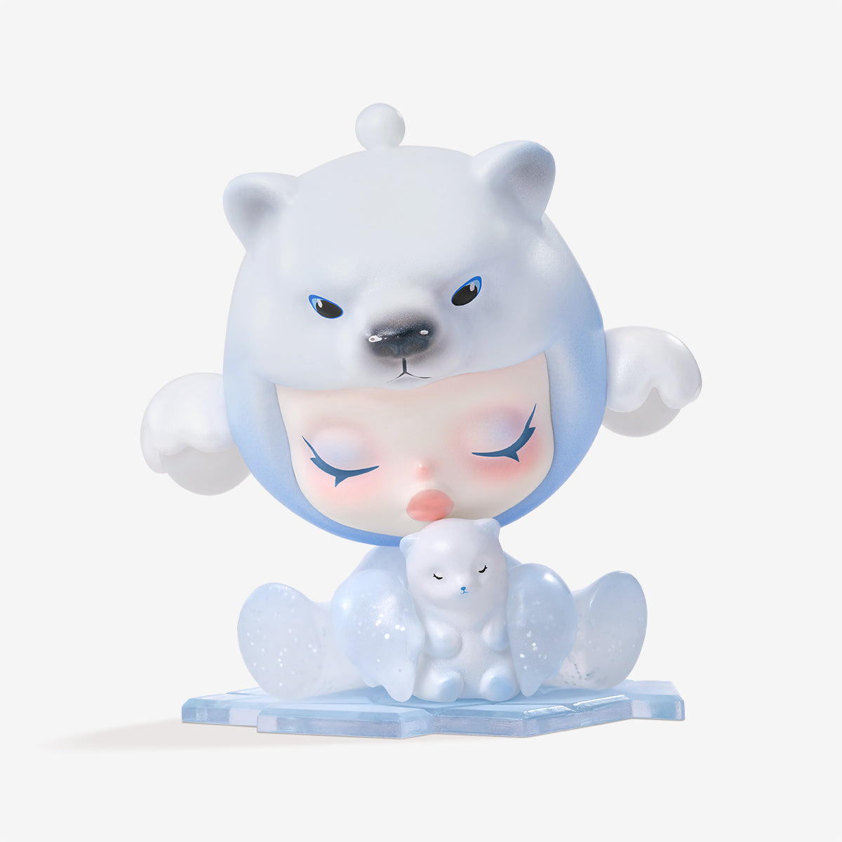 Pop Mart SKULLPANDA The Mare of Animals Series The Polar Bear figure