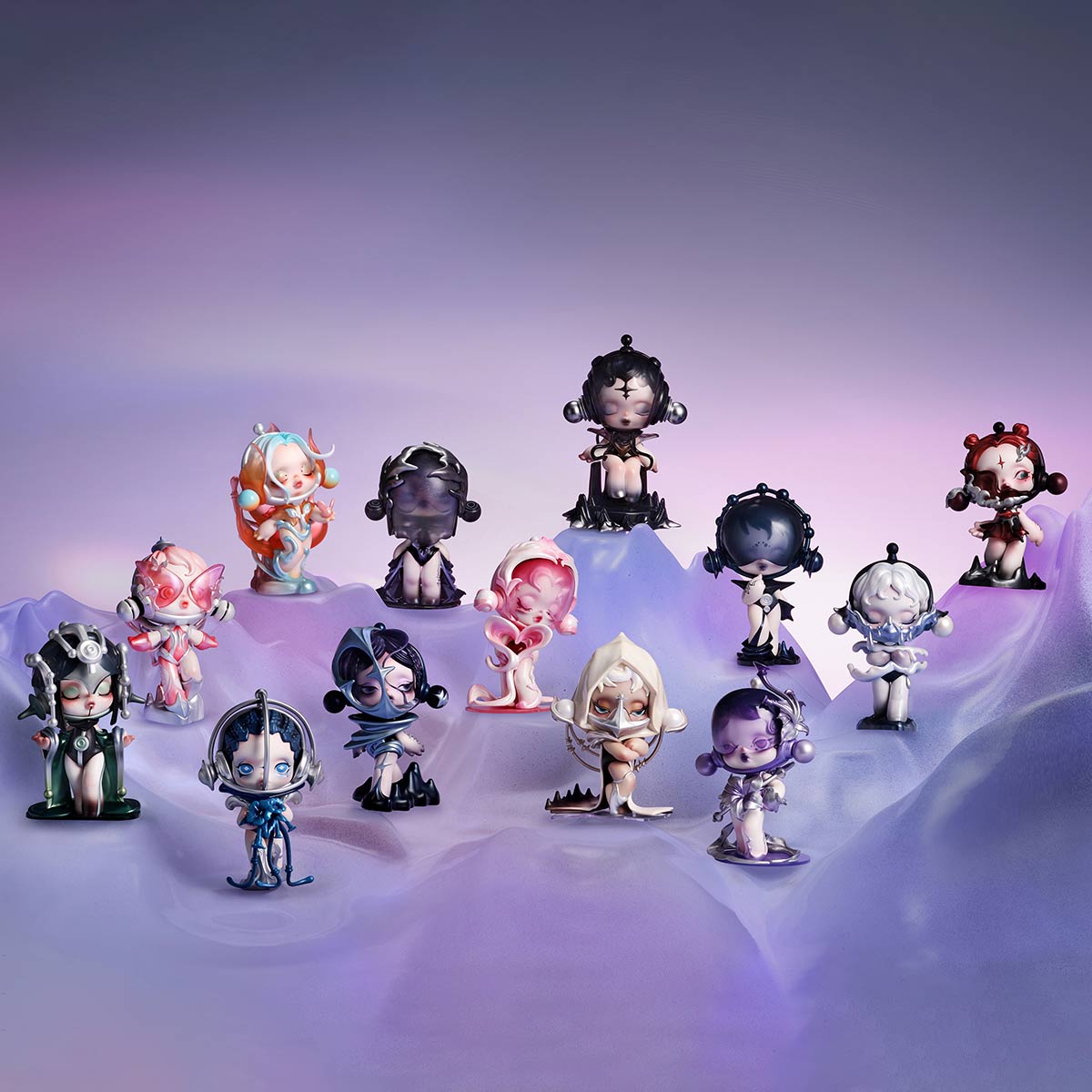 Pop Mart SKULLPANDA The Sound Series Figures all characters lineup