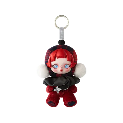 Pop Mart SKULLPANDA Winter Symphony Series Plush Rock On edition