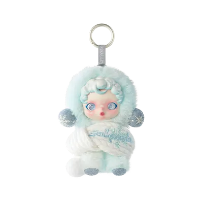 Pop Mart SKULLPANDA Winter Symphony Series Plush Song of Snow edition