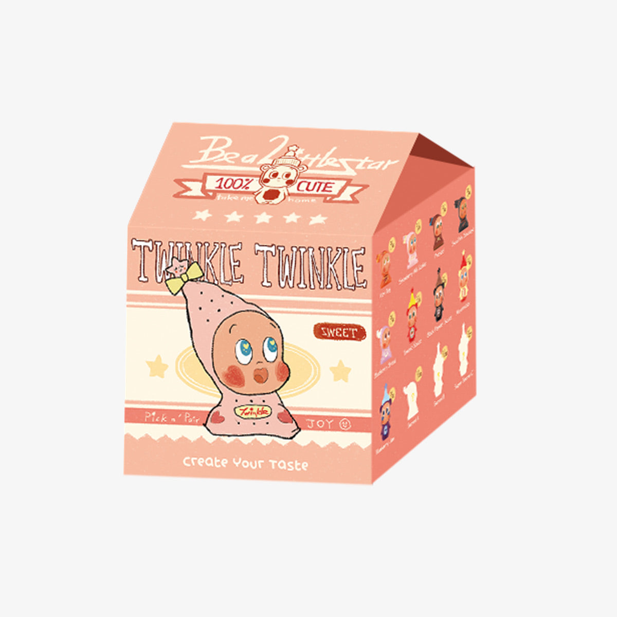 Pop Mart Twinkle Twinkle Create Your Taste Series Figures B single blind box