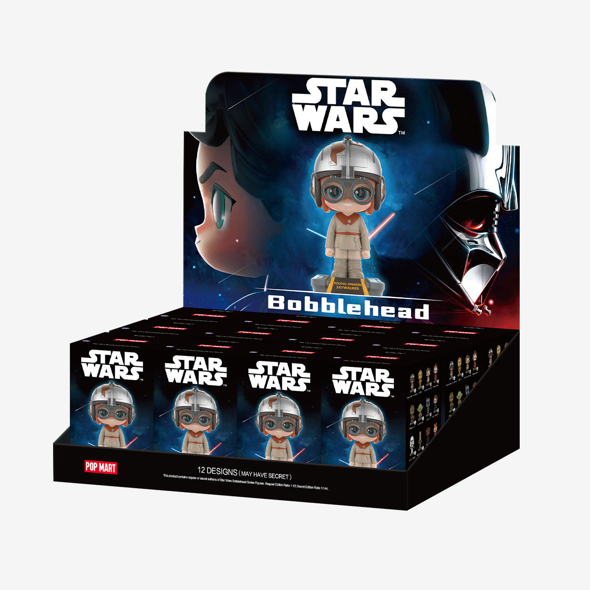 Star Wars Bobblehead Series complete figure set by Pop Mart