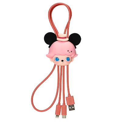 DIMOO WORLD × DISNEY Series-2 in 1 Cable Blind Box