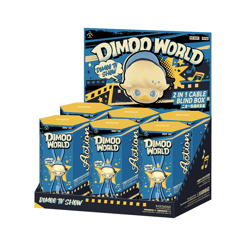 DIMOO WORLD × DISNEY Series-2 in 1 Cable Blind Box