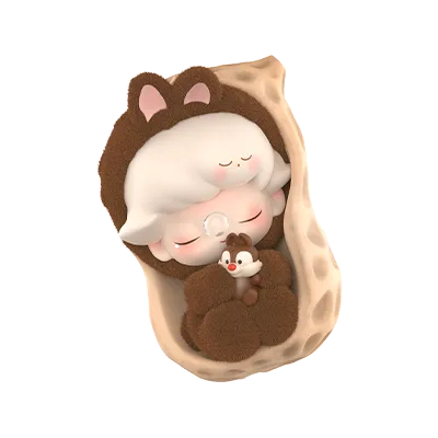 DIMOO WORLD × DISNEY Series Figures Chip and Dale’s Dream