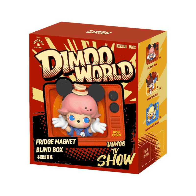 DIMOO WORLD × DISNEY Series Fridge Magnet Mini Blind Box