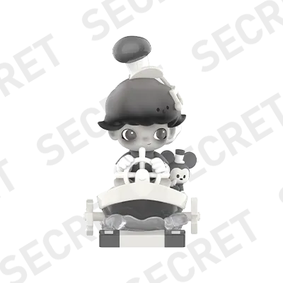 DIMOO WORLD × DISNEY Series Figures The Captain of Steamboat Willie Secret