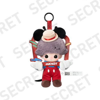 DIMOO WORLD × DISNEY Series Vinyl Plush Keychain Mickey TV Show Secret