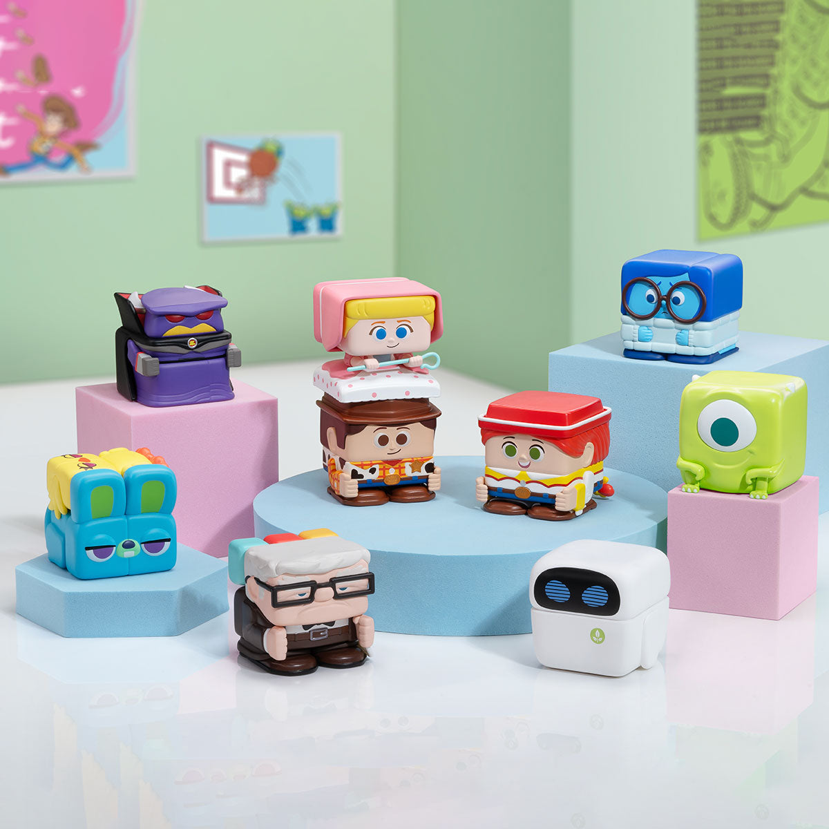 Disney Pixar POP CUBE-2 Series all characters lineup