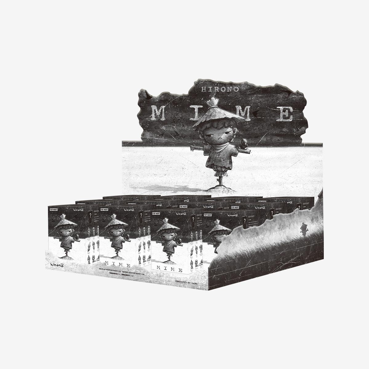 HIRONO Mime Series Figures Wholeset POPMART