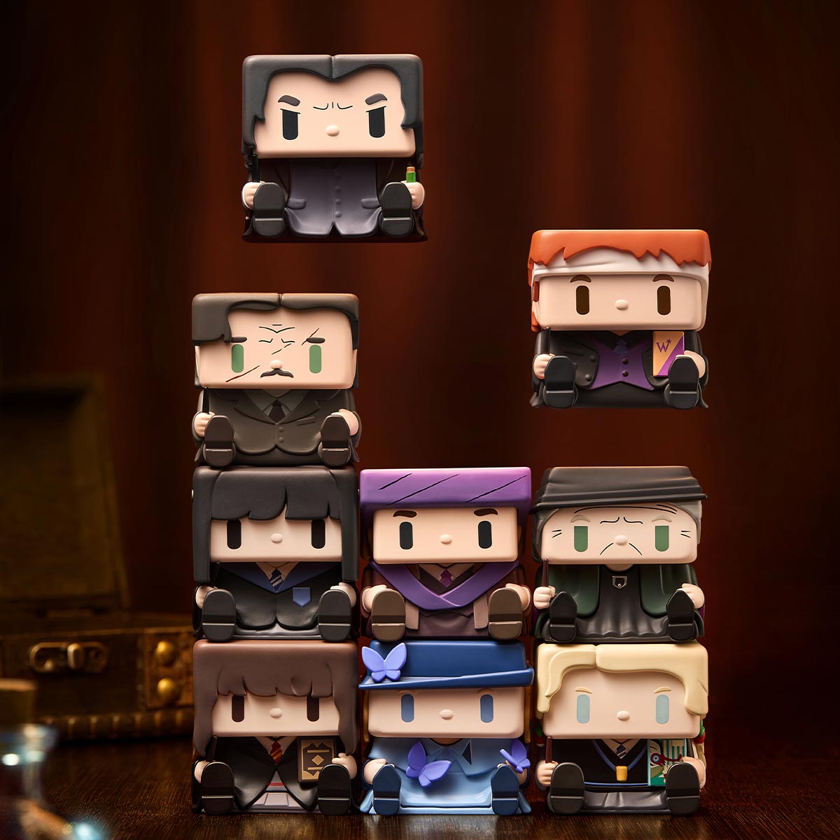 All characters from Pop Mart Harry Potter POP CUBE-3 Series Figures