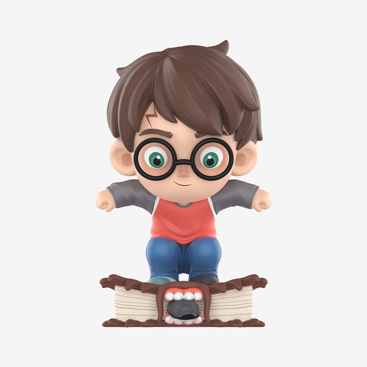 Harry Potter with Monster Book of Monsters figure from Prisoner of Azkaban