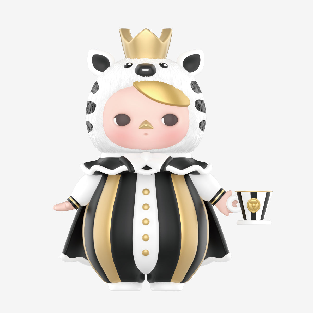 PUCKY Elf Animal Tea Party Series Zebra Baby