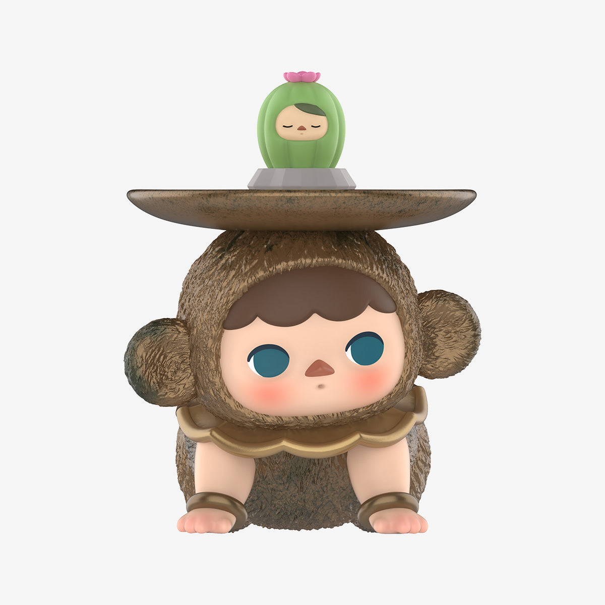 PUCKY Home Time Series Figures MONKEY TRAY TABLE