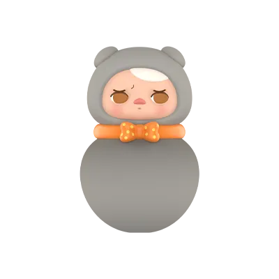 PUCKY Roly-Poly Kitty Series Figures