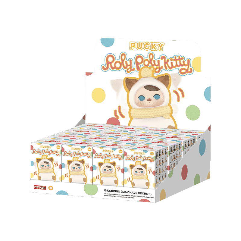 PUCKY Roly-Poly Kitty Series Figures