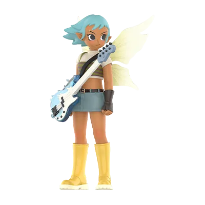 Peach Riot Punk Fairy Series Figures
