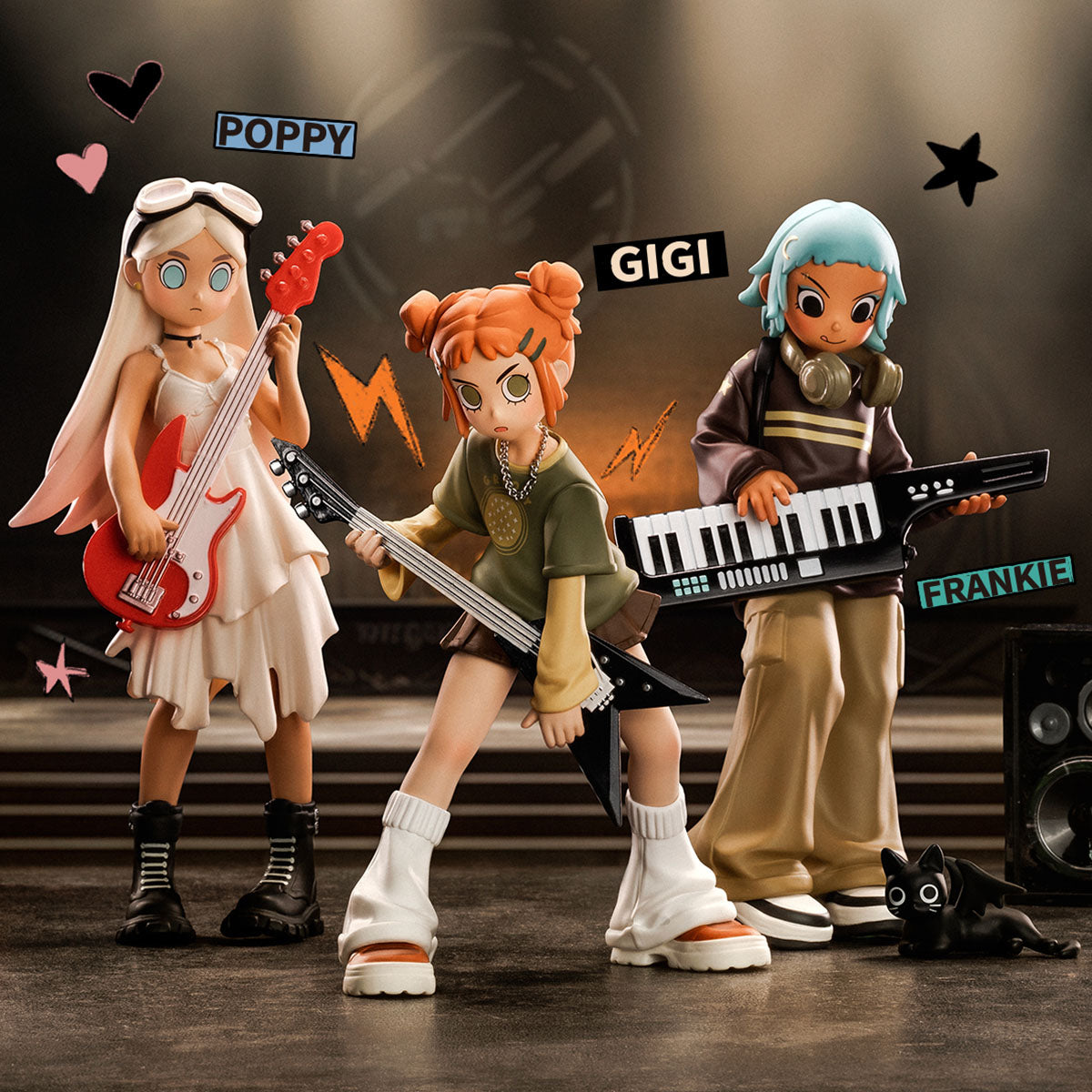 Peach Riot Rise Up Series Figures
