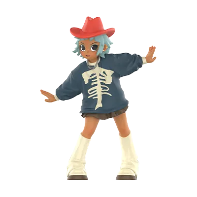 Peach Riot Rise Up Series Figures