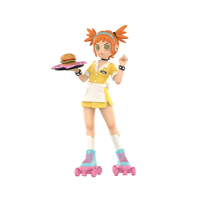 Peach Riot Rush Hour Series Figures