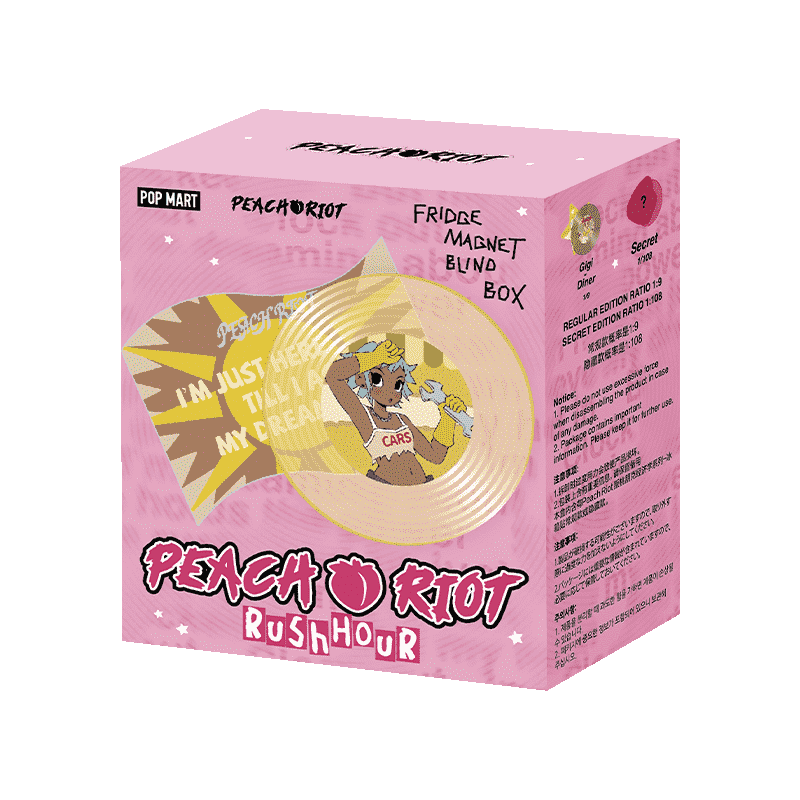 Peach Riot Rush Hour Series-Fridge Magnet Blind Box