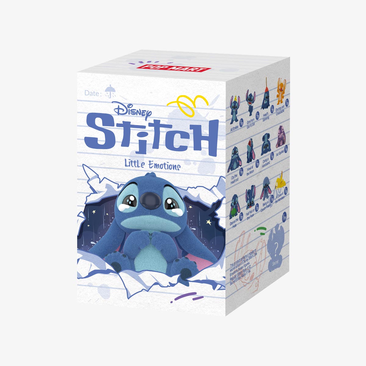 Disney Stitch Little Emotions Series Figures single box collectible