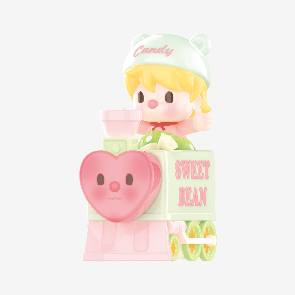 Sweet Bean Love Train Candy Jar figure from Afternoon Tea Series