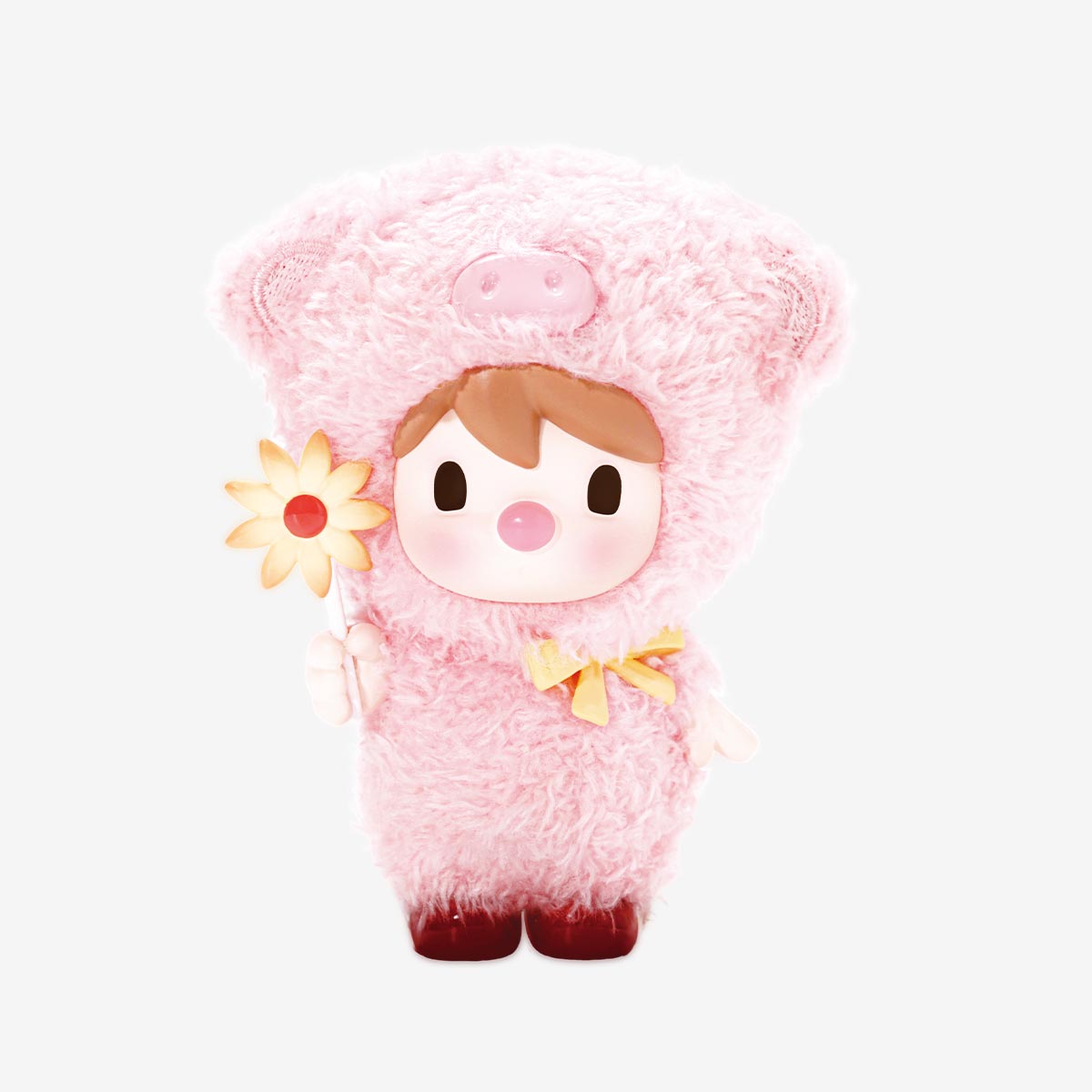 Sweet Bean flower piggy figure from Animals' Play Series