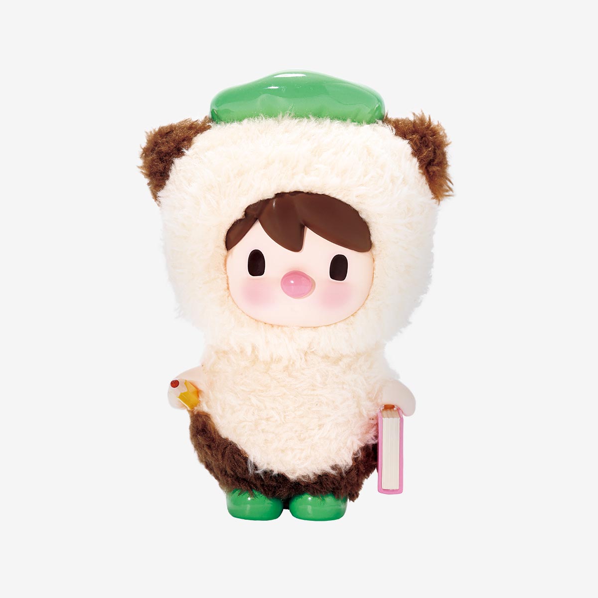 Sweet Bean kitty painter figure from Animals' Play Series