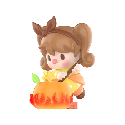 Sweet Bean Orange Alchemist figure from Fruit World Adventure Series