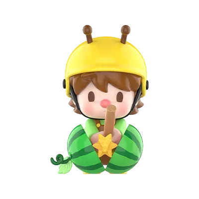 Sweet Bean Fruit World Adventure Series Figures