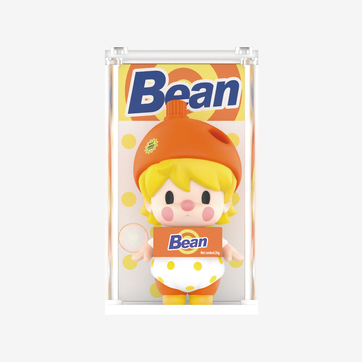 Sweet Bean figure holding washing liquid from Supermarket Series 2