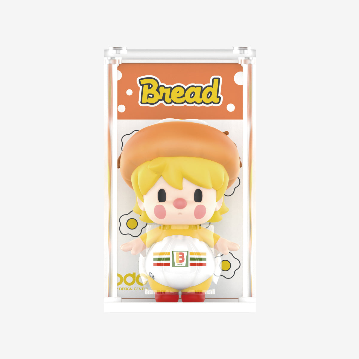 Sweet Bean figure with yakisoba bread snack from Supermarket Series 2