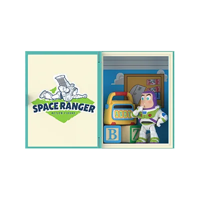 Toy Story Andy’s Room Buzz Lightyear collectible scene set