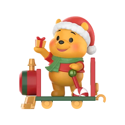 Winnie the Pooh holiday figure Winnie the Gifter edition