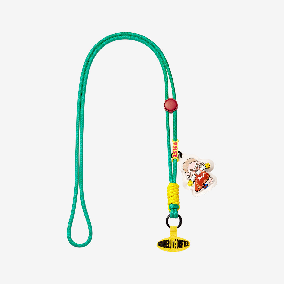 Zsiga Borderline Drifter Series Pocketful of Wind Phone Charm