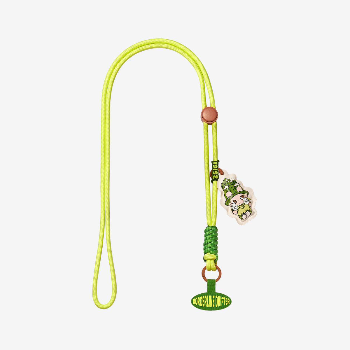 Zsiga Borderline Drifter Series The Forest Hat Phone Charm