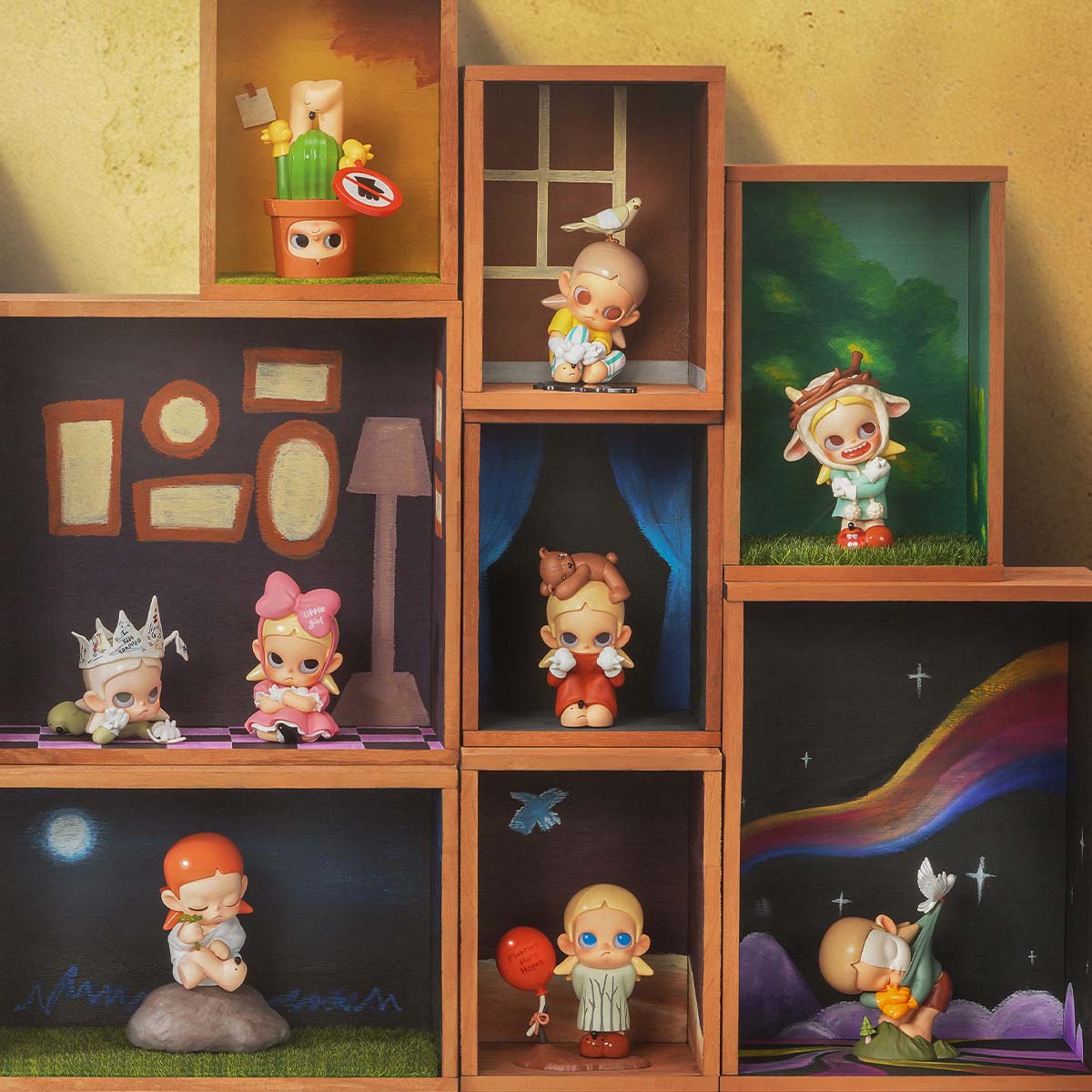 Zsiga Let It Be Series Figures All Characters Display1