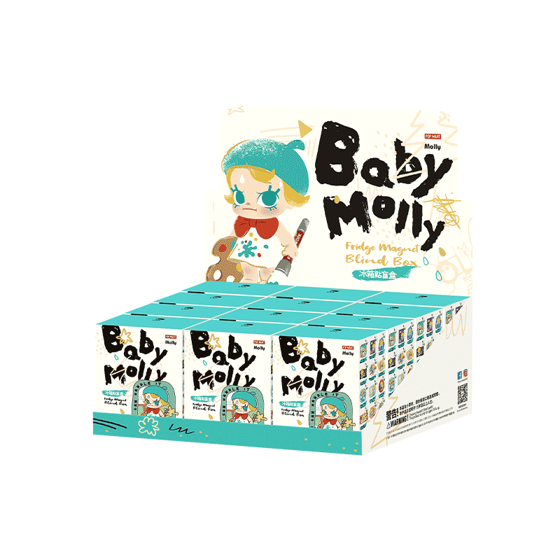 Baby Molly When I was Three! Series-Fridge Magnet Blind Box