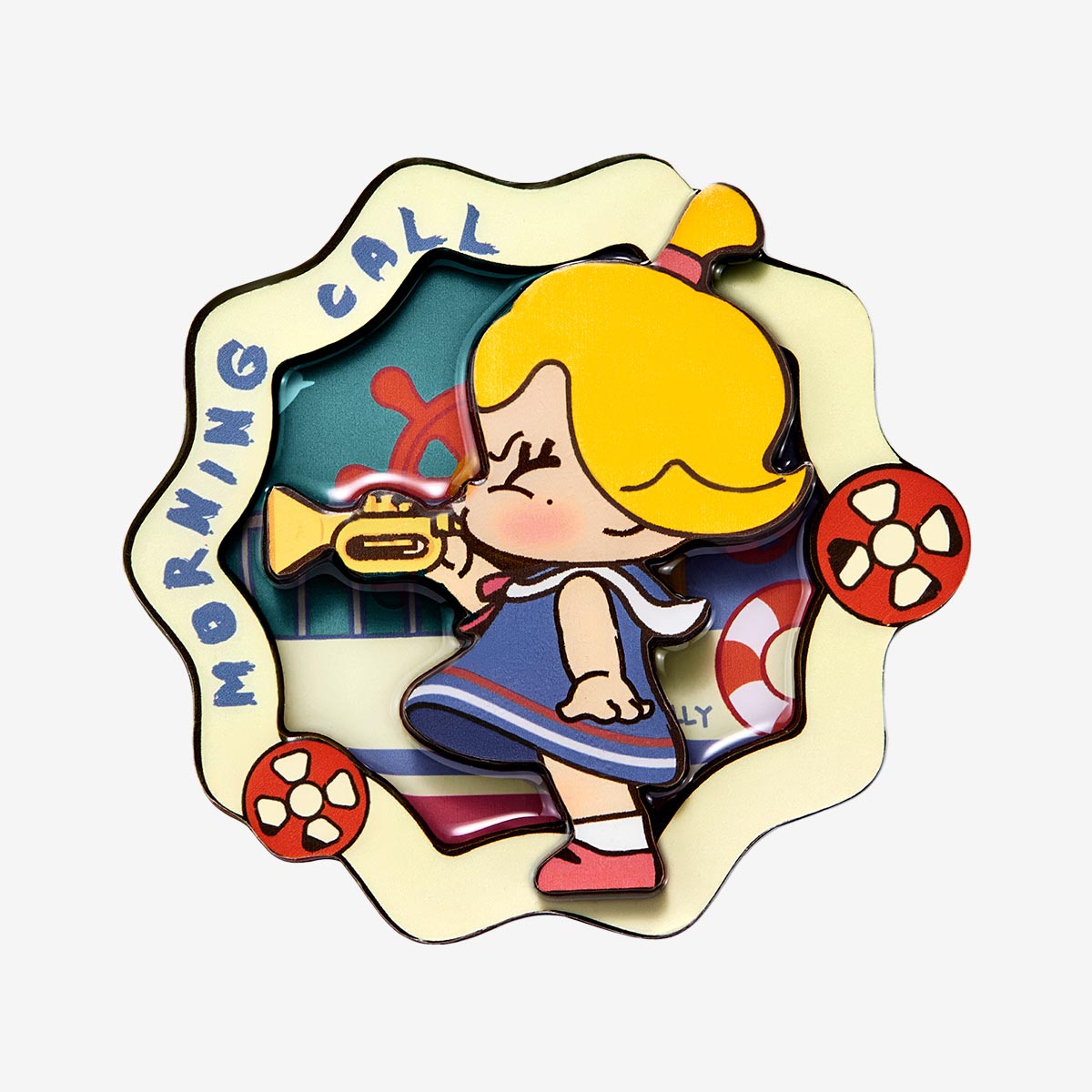 Baby Molly When I was Three! Series-Fridge Magnet Blind Box