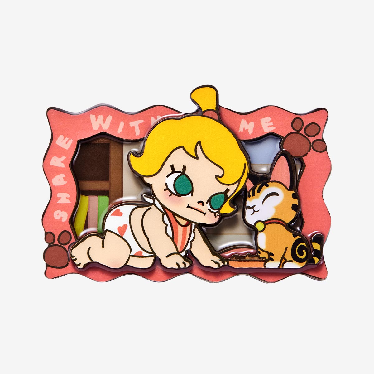 Baby Molly When I Was Three! Series fridge magnet – Share With Me edition