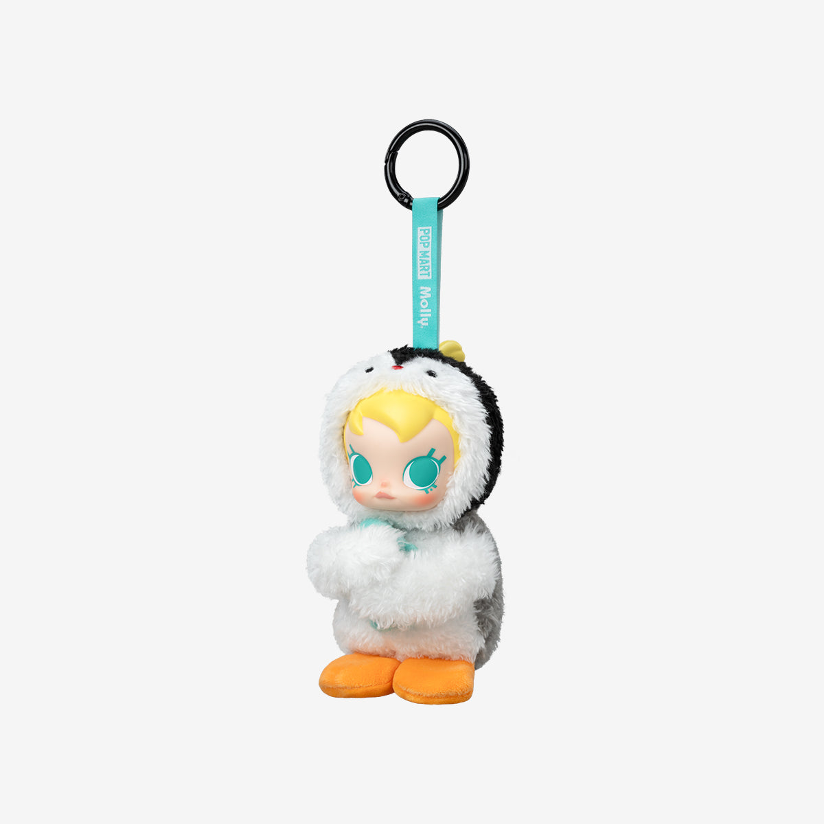 Baby Molly × Pingu Happy Fishing plush pendant – Come With Me design