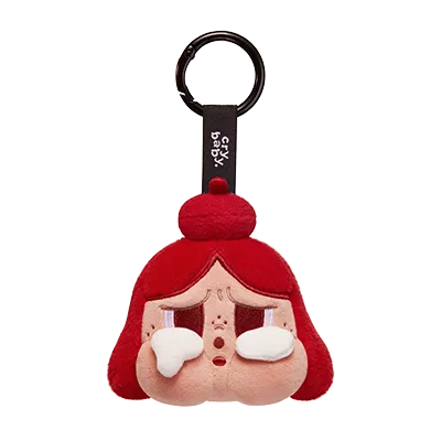 Pop Mart CRYBABY CHEER UP, BABY! Series Plush Pendant Red