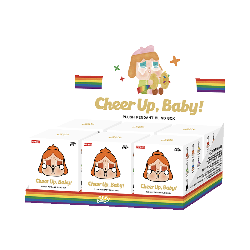 CRYBABY CHEER UP, BABY! SERIES-Plush Pendant Blind Box