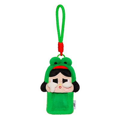 Pop Mart CRYBABY Crying Again Series Card Holder What a Frog design