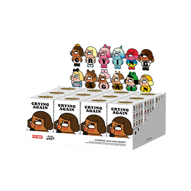 Pop Mart CRYBABY Crying Again Series Figures whole set