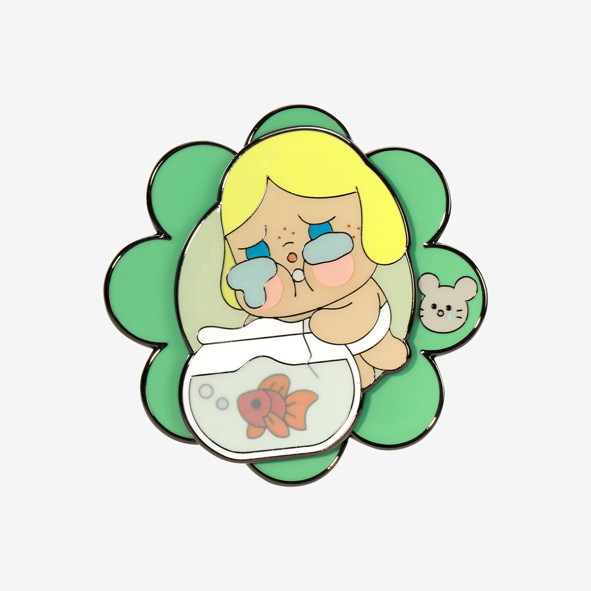 Pop Mart CRYBABY Sad Club Series Fidget Spinner Teardrop Bowl design