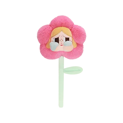 Pop Mart CRYBABY Sad Club Series Plush Flower Rounge Pink