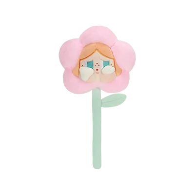 Pop Mart CRYBABY Sad Club Series Plush Flower Sakura Pink
