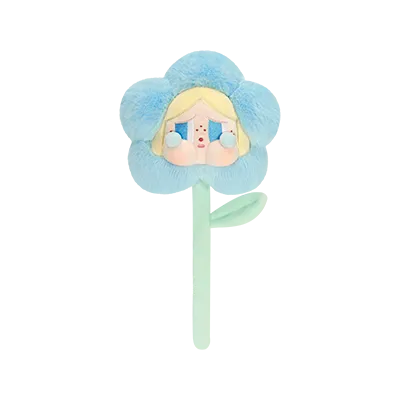 Pop Mart CRYBABY Sad Club Series Plush Flower Sky Blue